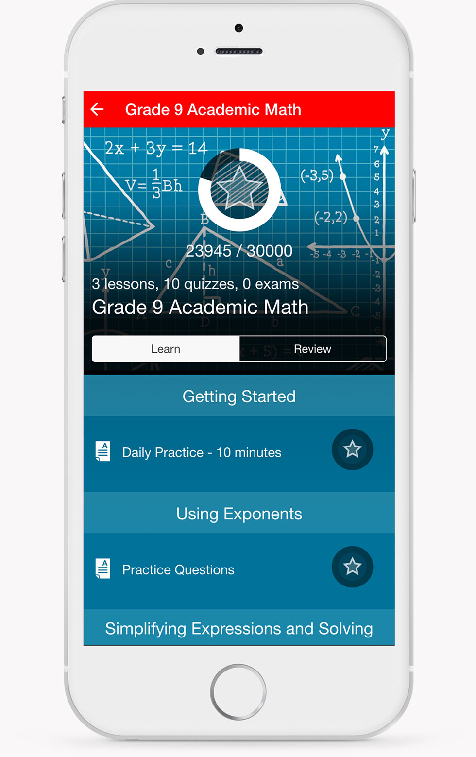 EQAO Academic Math Course List EQAO Academic Math Course List