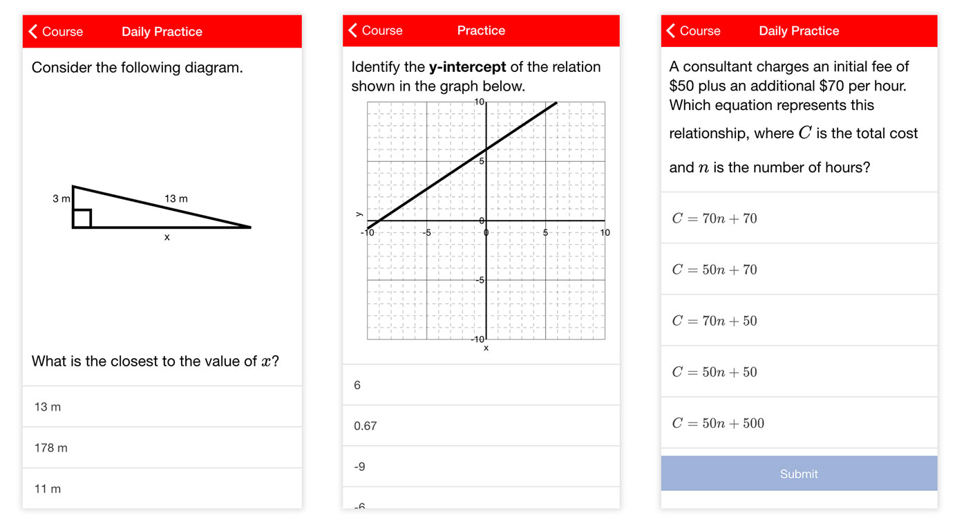 EQAO Math Questions EQAO Math Types of Questions