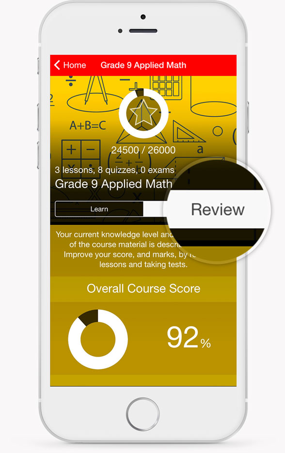 Grade 9 Applied Math Review Screen Grade 9 Applied Math Review Screen